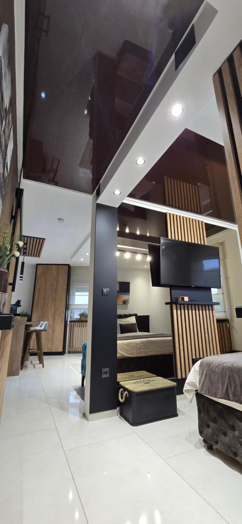 Design Apartment Platinium Spa Lux 5 Star "Havana" Completely Private Wellness & Spa Free Included Sauna & Jacuzzi & Salt Wall & Fire Place & 3D Ceilings & Business Wifi & Netflix & Keyless Code Entry & Full Smart App & Secure 2 Parking Place Чуприя Екстер'єр фото