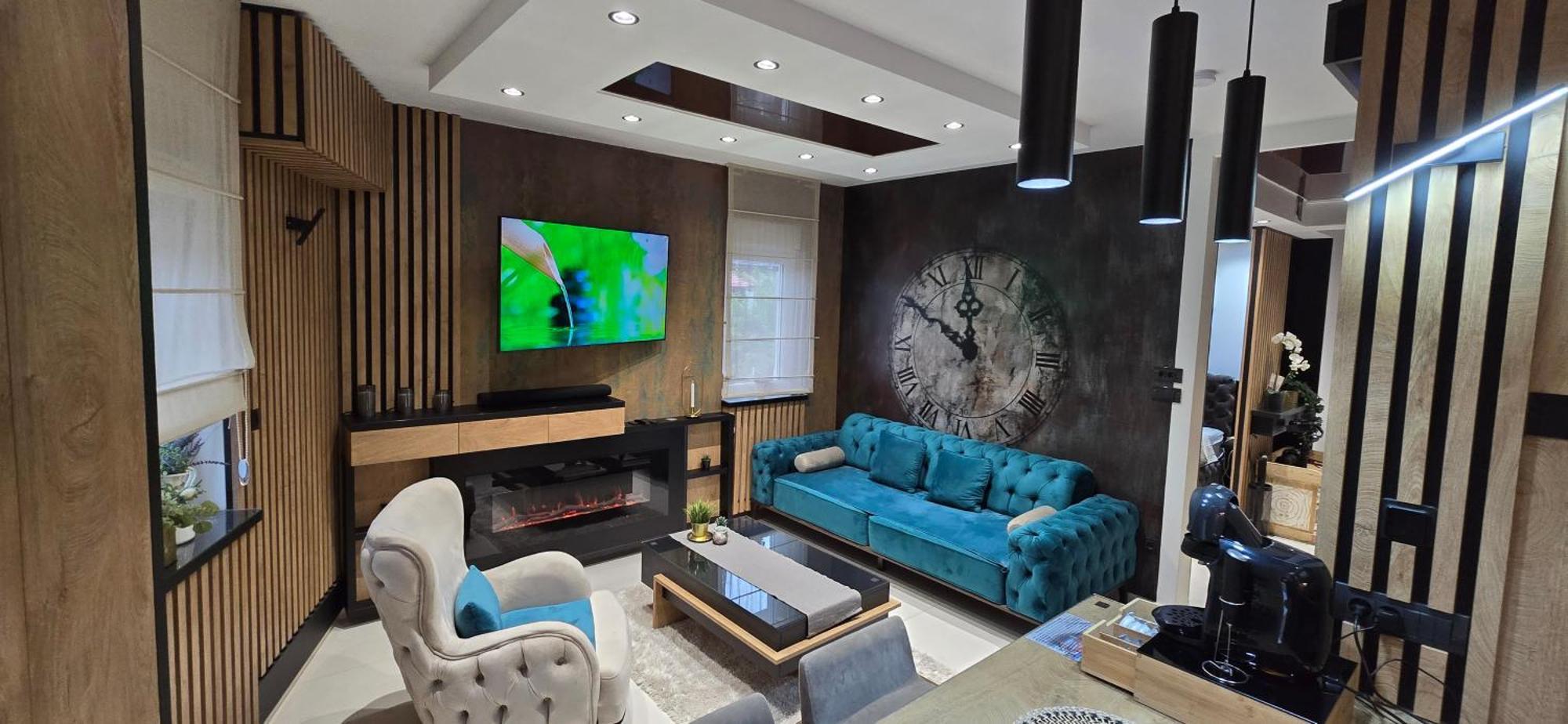 Design Apartment Platinium Spa Lux 5 Star "Havana" Completely Private Wellness & Spa Free Included Sauna & Jacuzzi & Salt Wall & Fire Place & 3D Ceilings & Business Wifi & Netflix & Keyless Code Entry & Full Smart App & Secure 2 Parking Place Чуприя Екстер'єр фото
